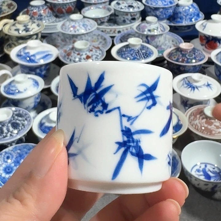 景德镇手工手绘杯