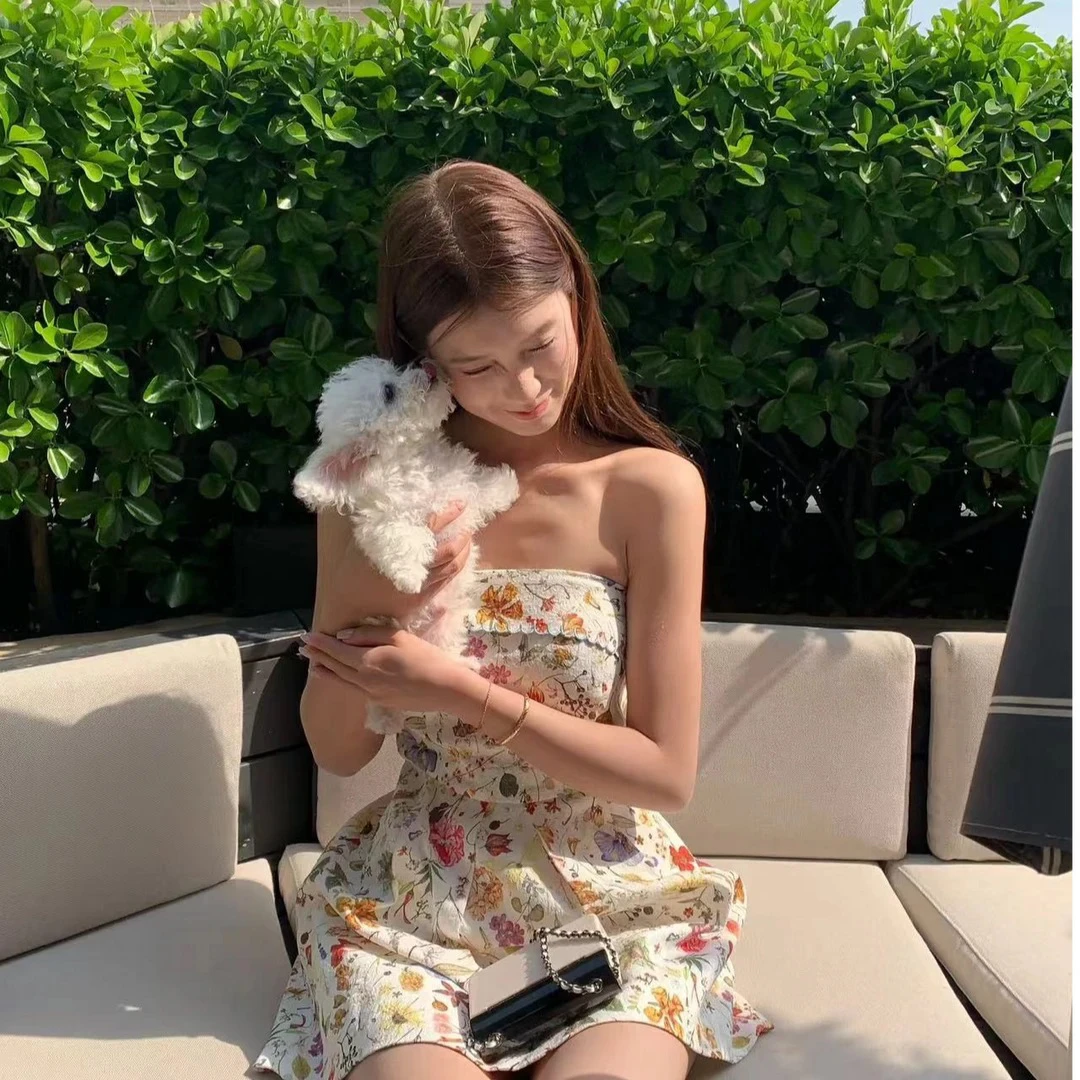 女侠家高级名媛风上衣连衣裙