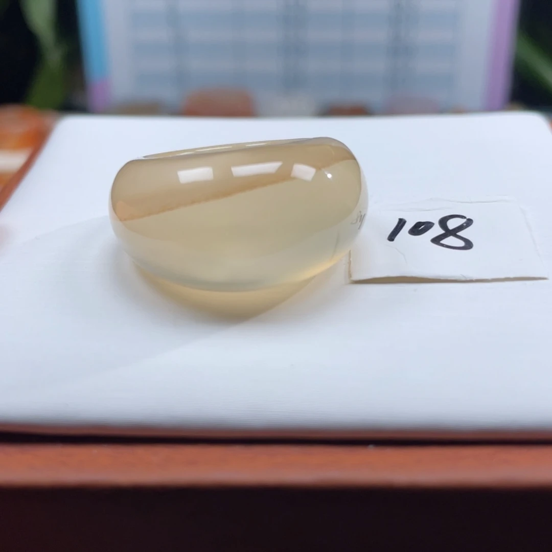 玛瑙/玉髓未镶嵌戒指Z18港17