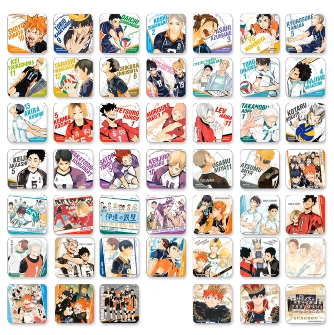 【粉红猪】排球少年原画一弹方型卡牌 原画系列 日谷现货 默认代拆