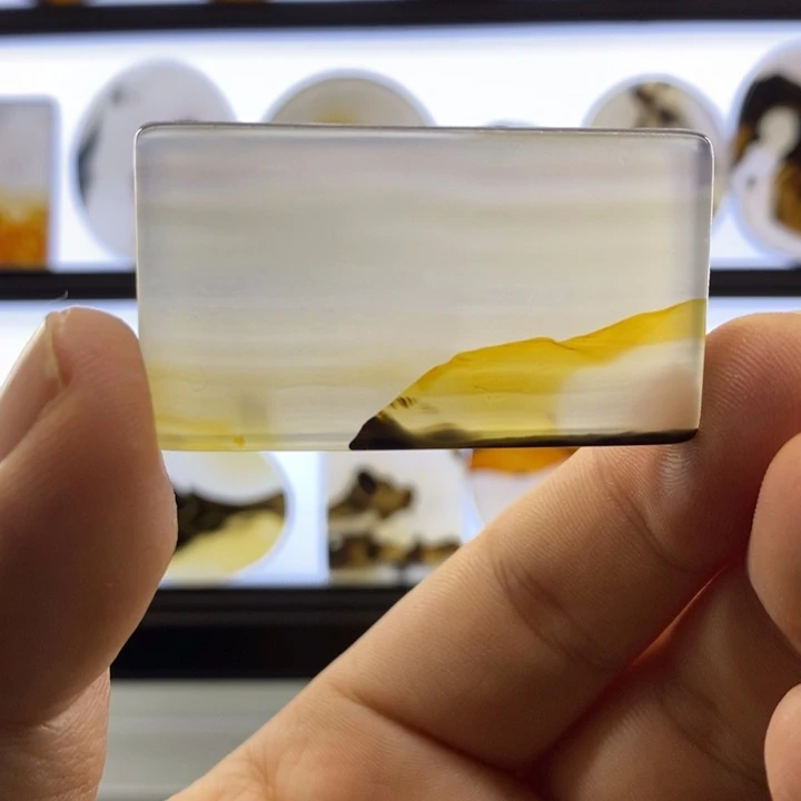 玛瑙/玉髓合金颈饰