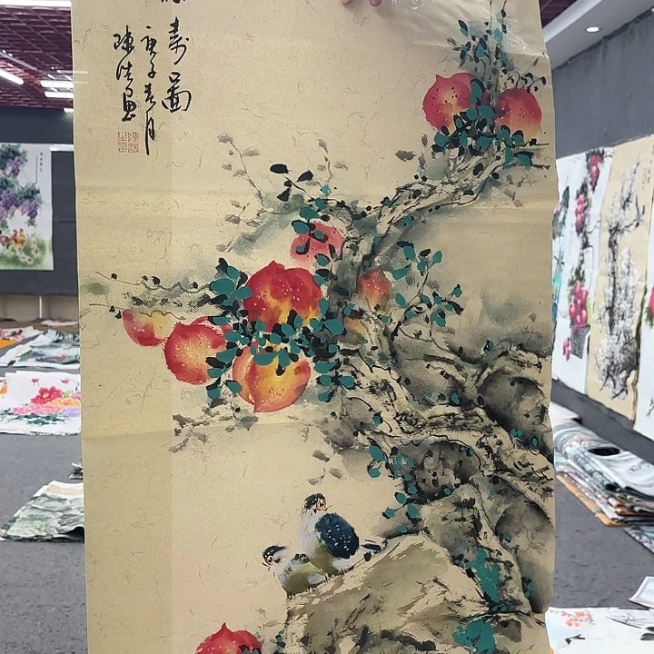 国画无毛和被毛的毛被