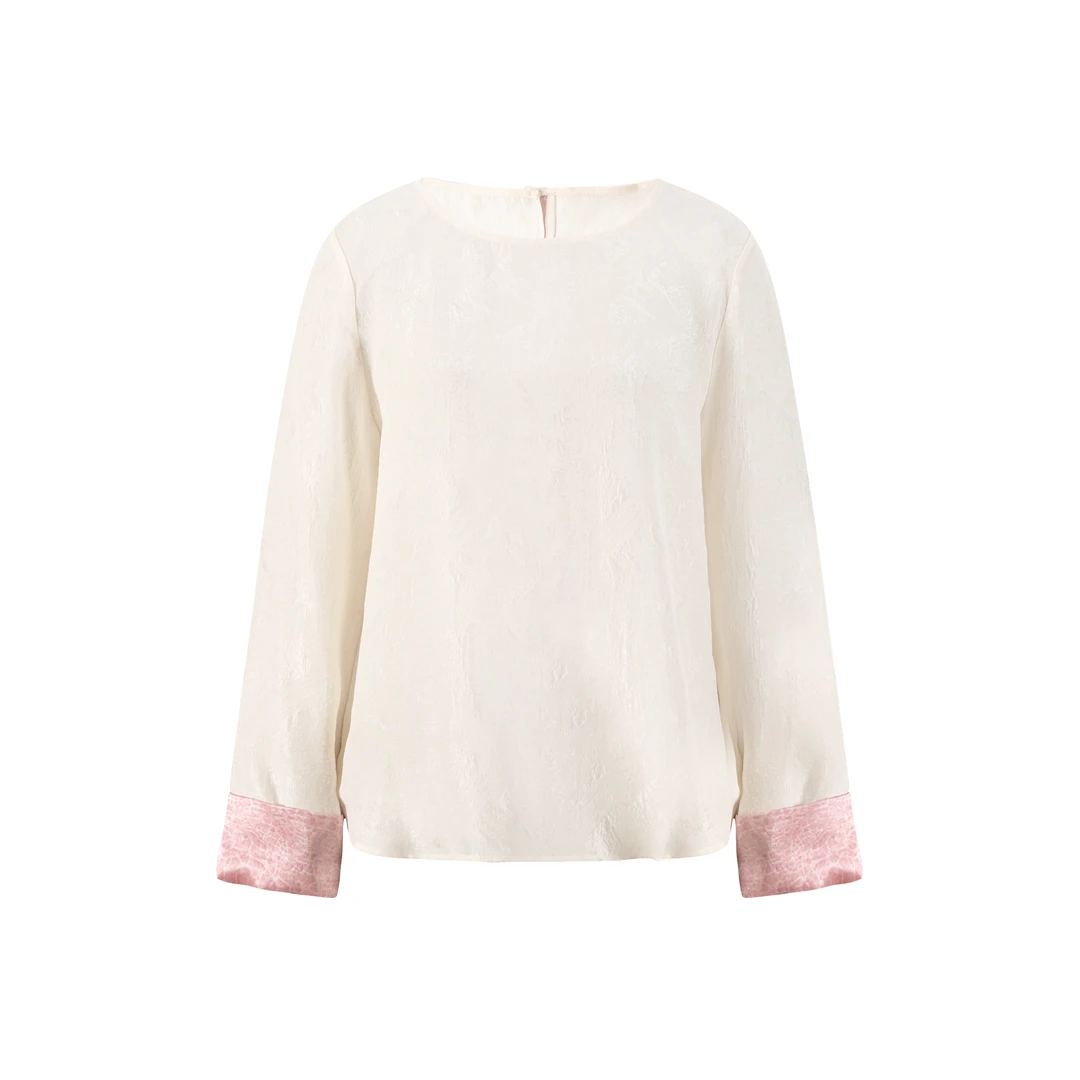 【庭云】春季上新春款国风新中式民国风桑蚕丝衬衫百搭出街小众