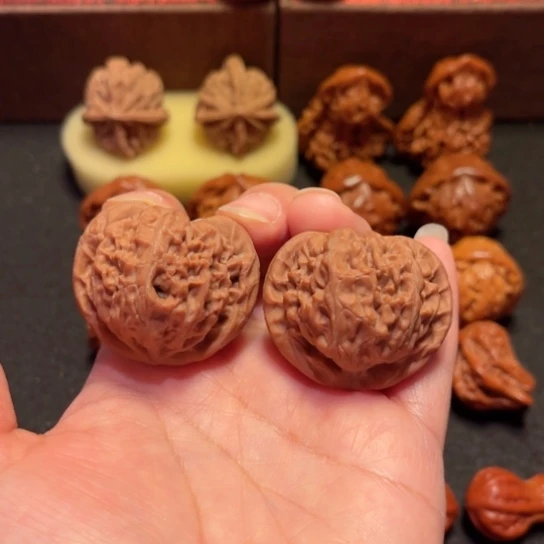 吊坠文玩核桃玉玺宫灯