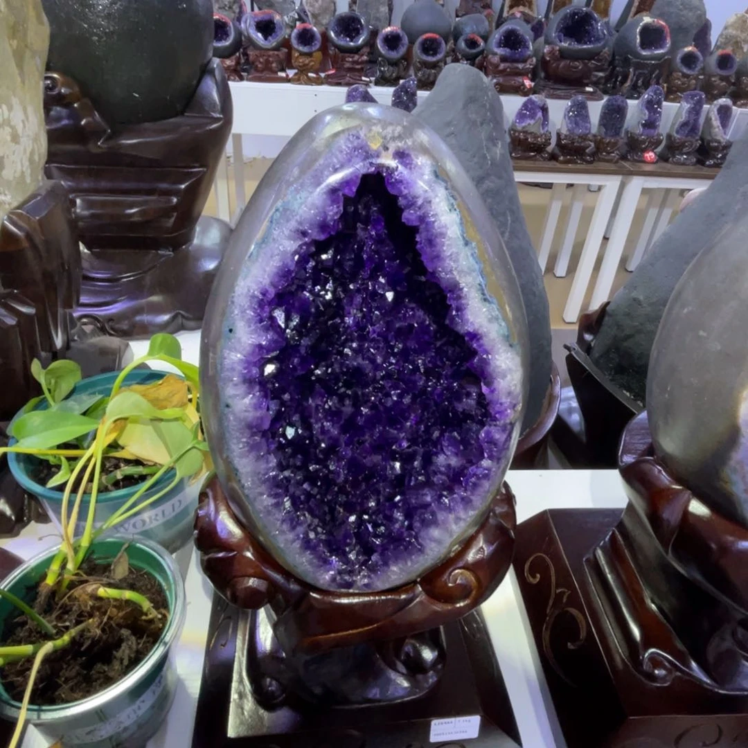 未镶嵌大型摆件（非配饰）紫晶