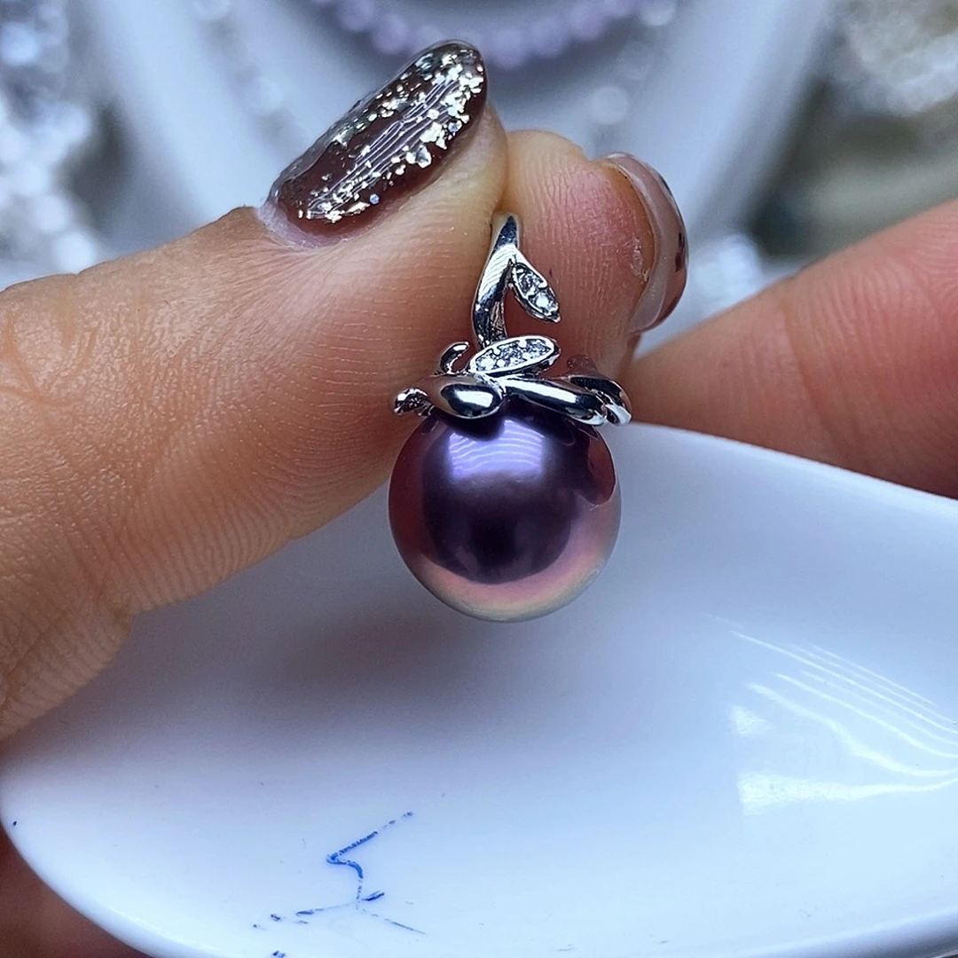 未镶嵌吊坠淡水珍珠