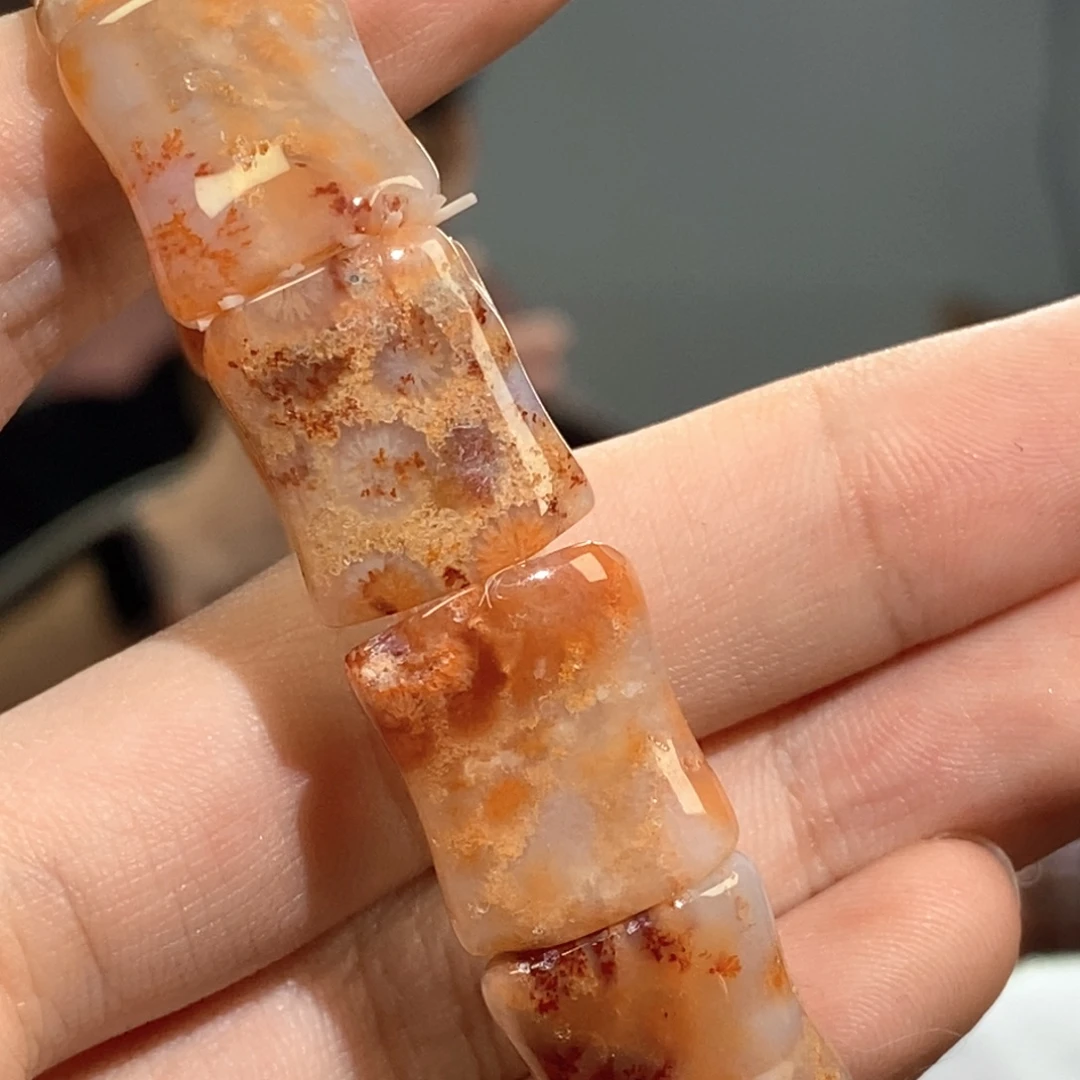 硅化玉未镶嵌手链