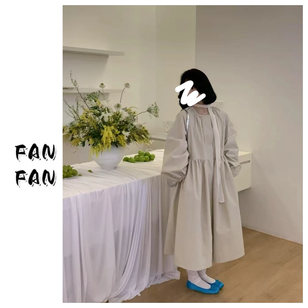FANFAN 【在逃公主】优雅连衣裙