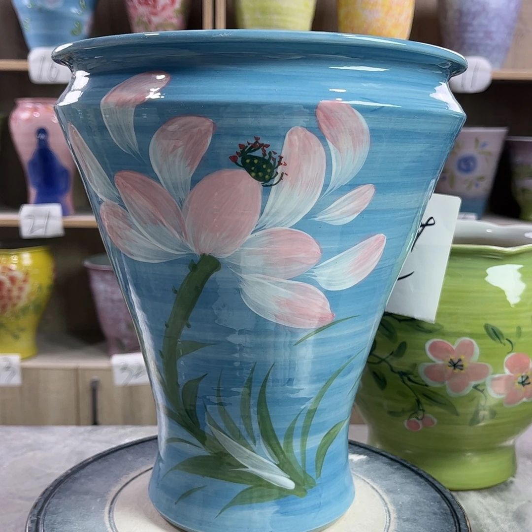 景德镇陶瓷花盆花盆