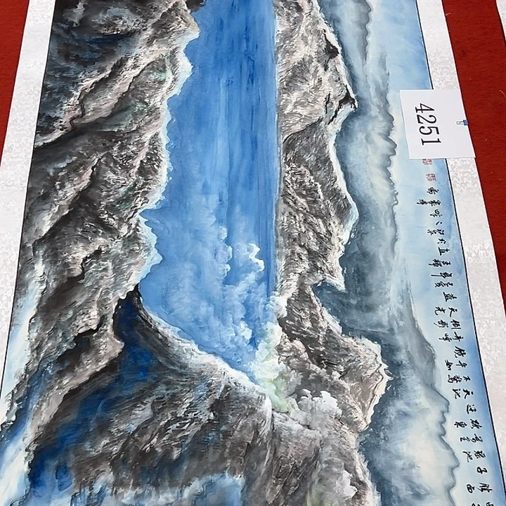 国画新年快乐纯手绘作品