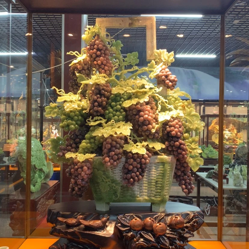 【闪购商品】未镶嵌蛇纹石玉摆件覆膜