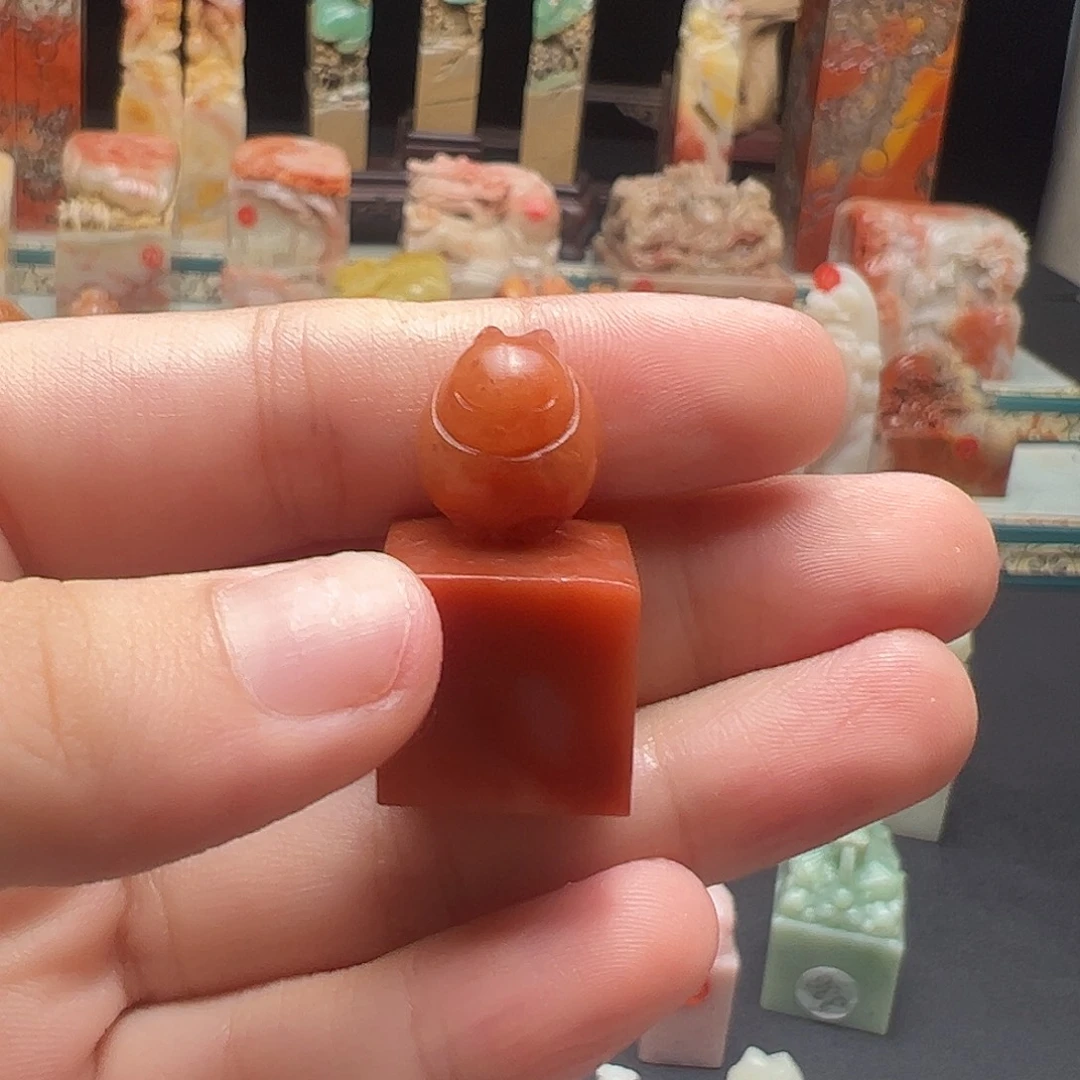 寿山石印石手工制作