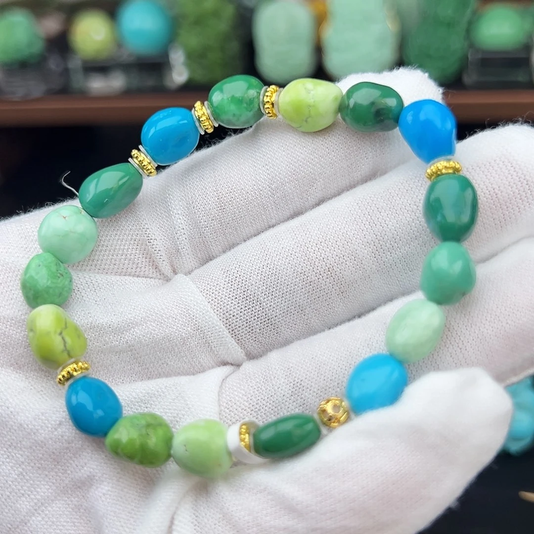 绿松石未镶嵌绿松石主播璐璐