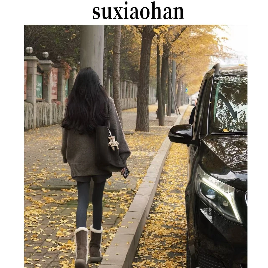 SUXIAOHAN编码【366-820】秋冬新款加厚轻奢休闲毛衣外套男女同款