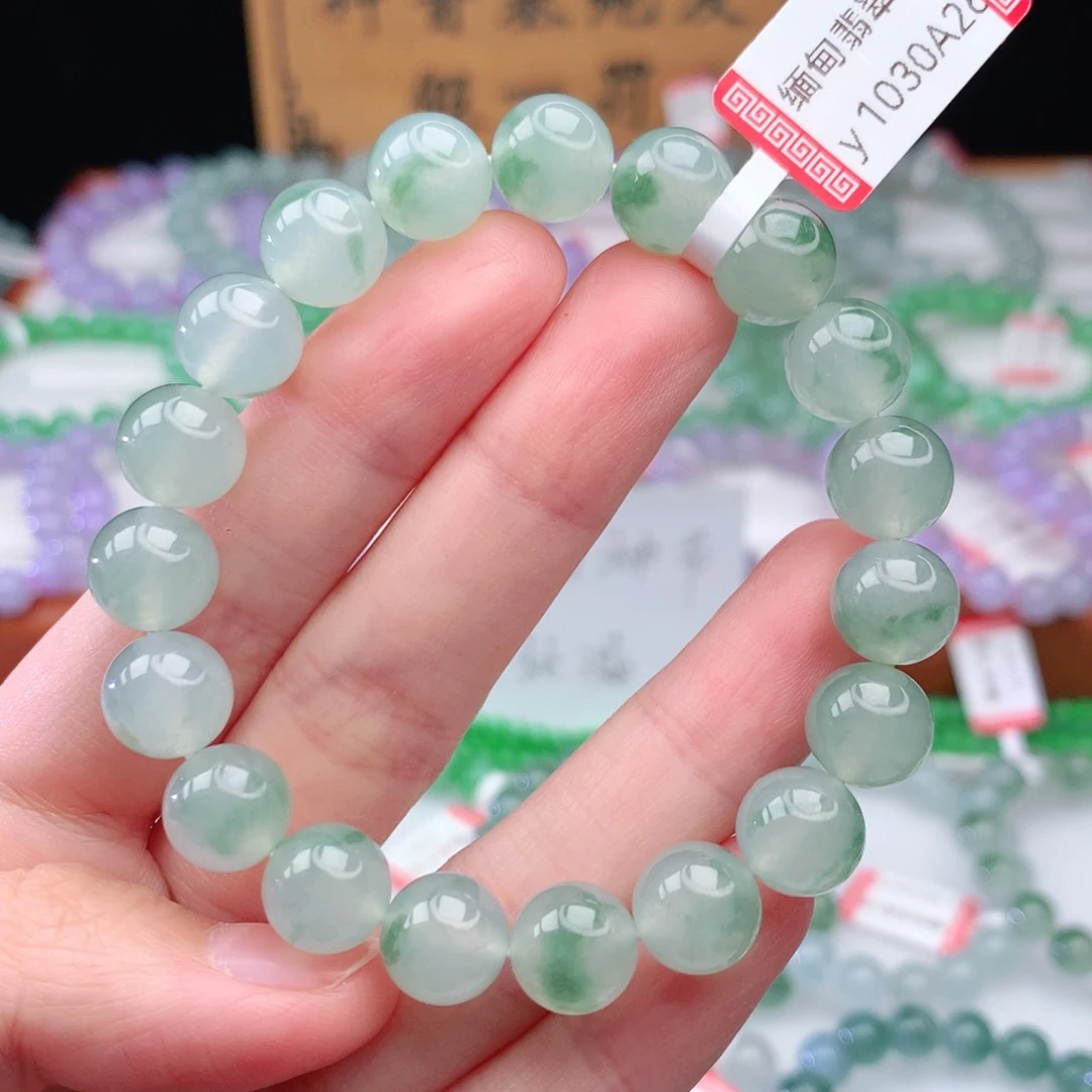 翡翠手链未镶嵌翡翠10mm