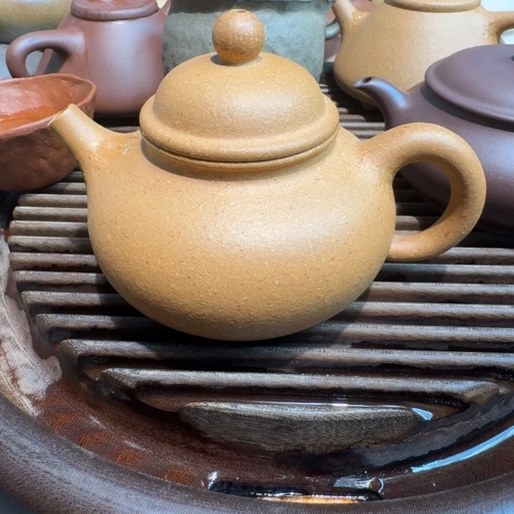 茶壶紫砂葵黄段无添加容天200cc