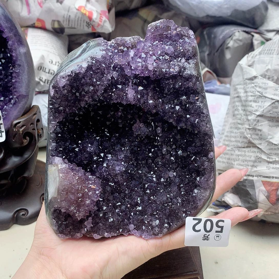 未镶嵌紫晶大型摆件（非配饰）