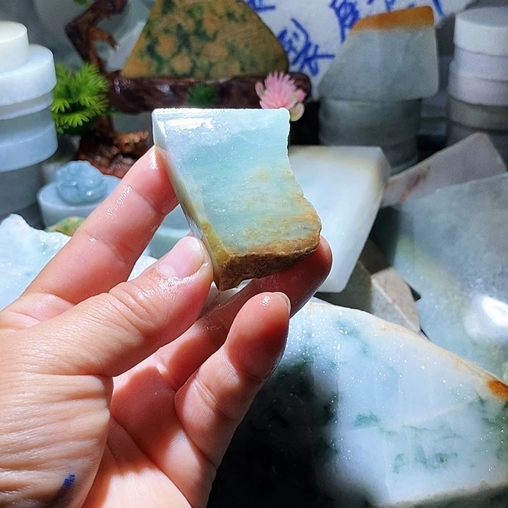 翡翠散珠边角料230