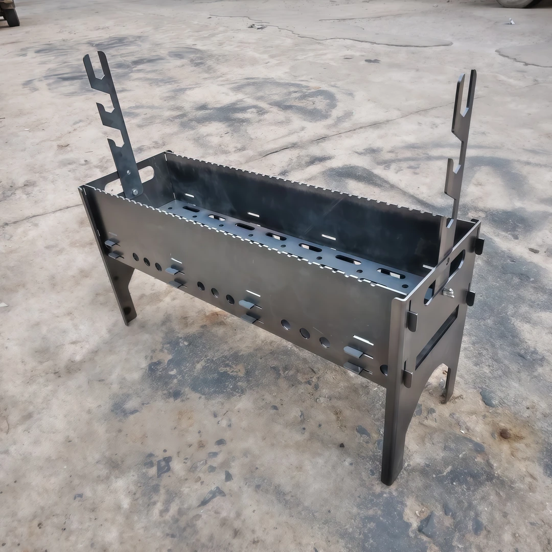 户外加厚易拆装便携式卡片式家用木炭烧烤炉