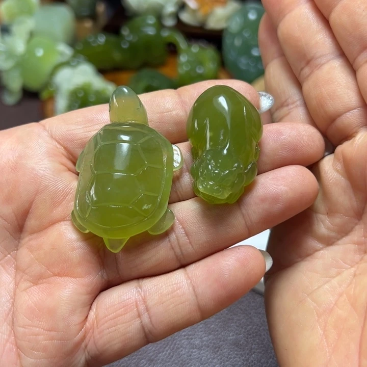 未镶嵌蛇纹石玉手链