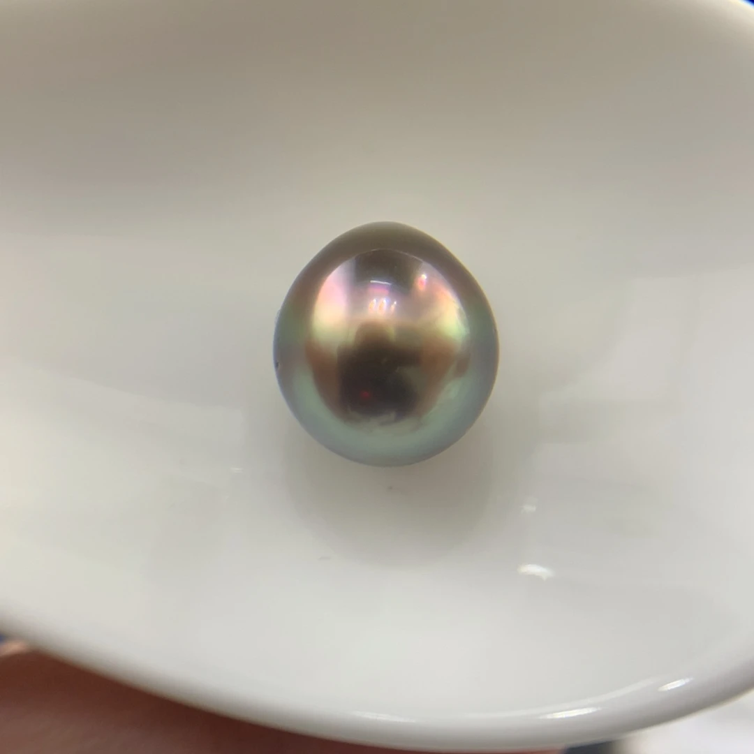 未镶嵌裸珠定制海水珍珠渐变怪色12-13mm