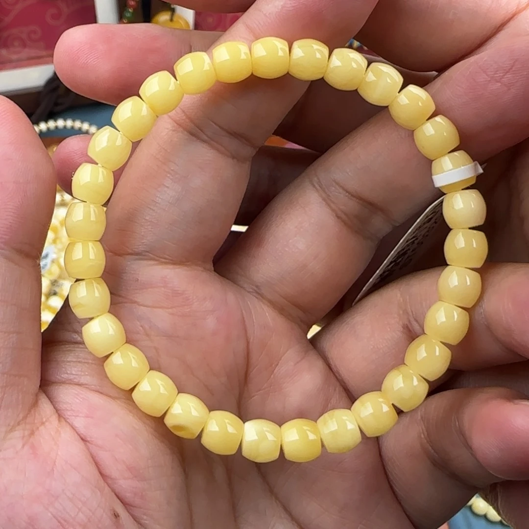 未镶嵌琥珀手链6.5咪