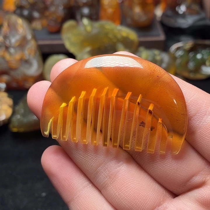 琥珀未镶嵌颈饰53