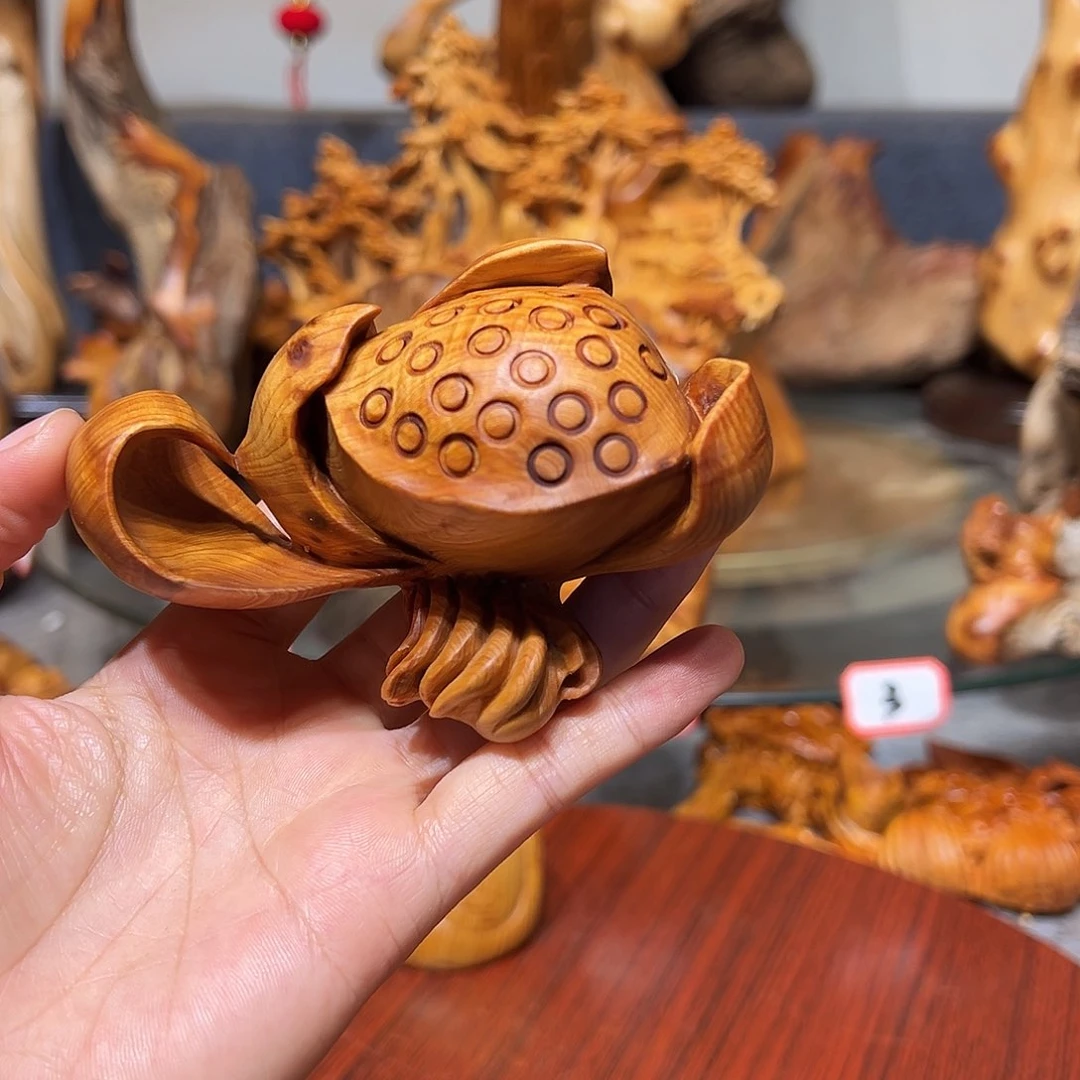 柏木（崖柏）达****部崖柏木手把件摆件