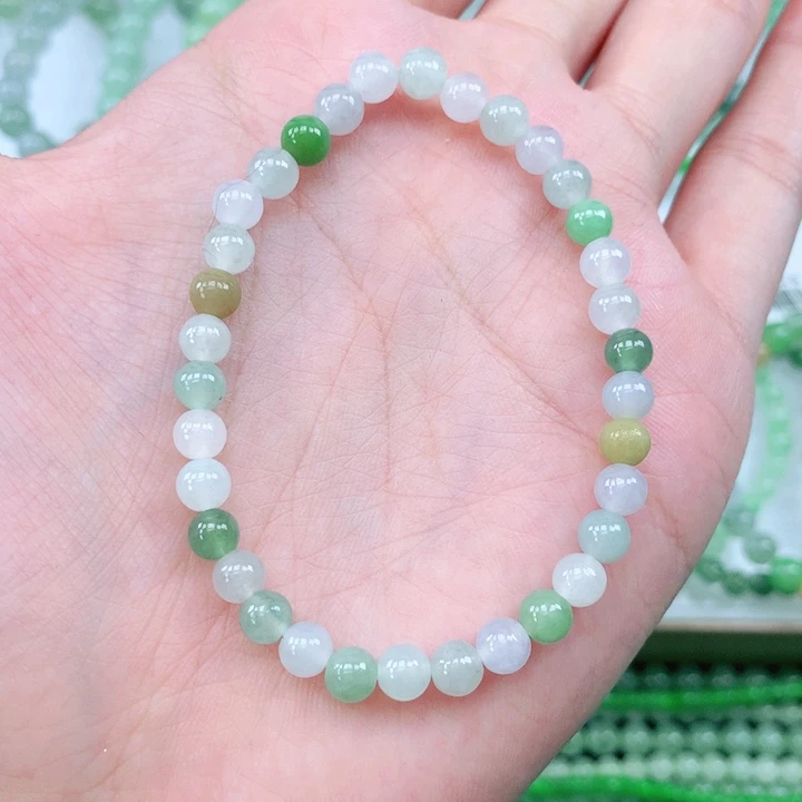 未镶嵌手链翡翠翡翠
