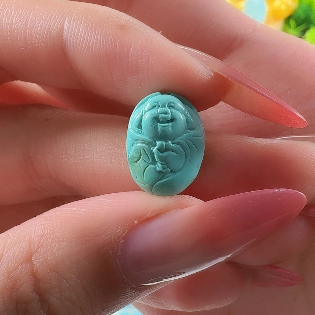 绿松石未镶嵌吊坠(不含链)