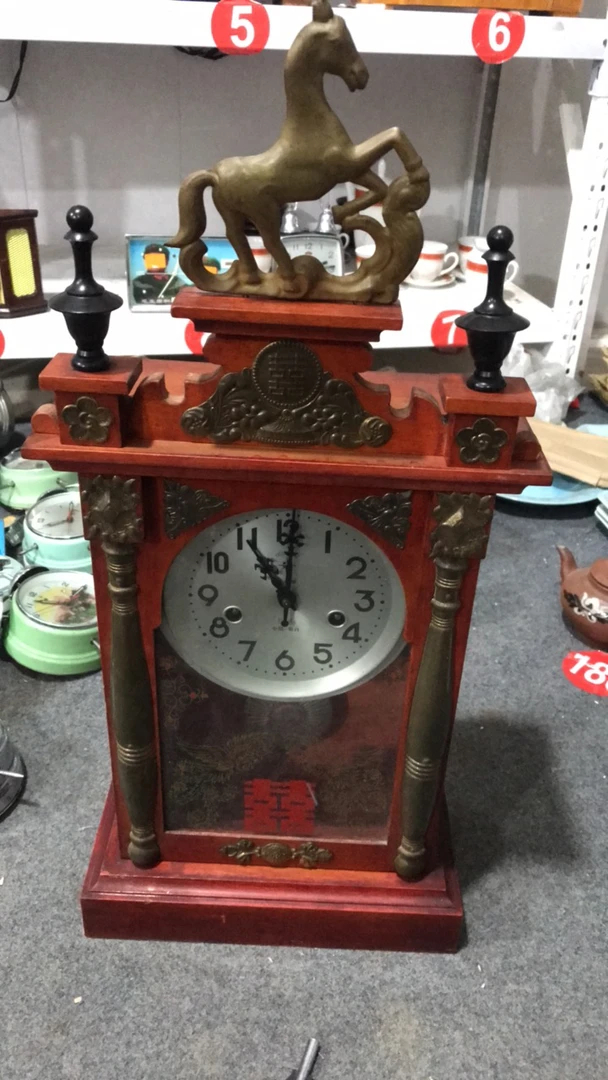 马头座钟民俗老物件
