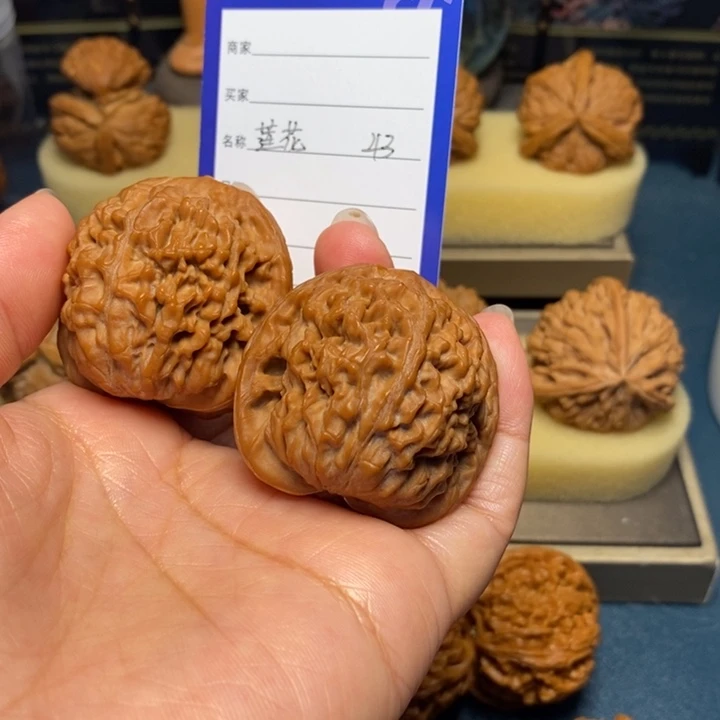 【闪购商品】把件文玩核桃我****的莲花