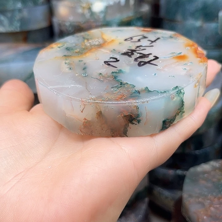 爱***好定制玛瑙定制水草玛瑙手镯
