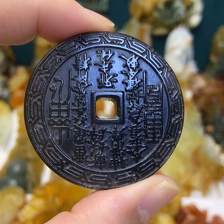 蛇纹石玉未镶嵌吊坠(赠链)