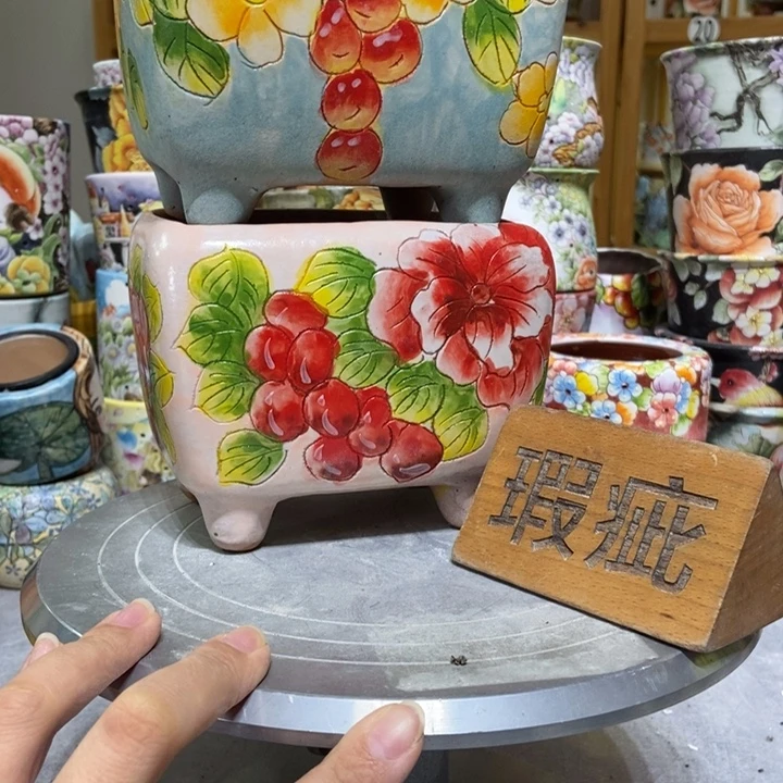 景德镇艺术手绘作品