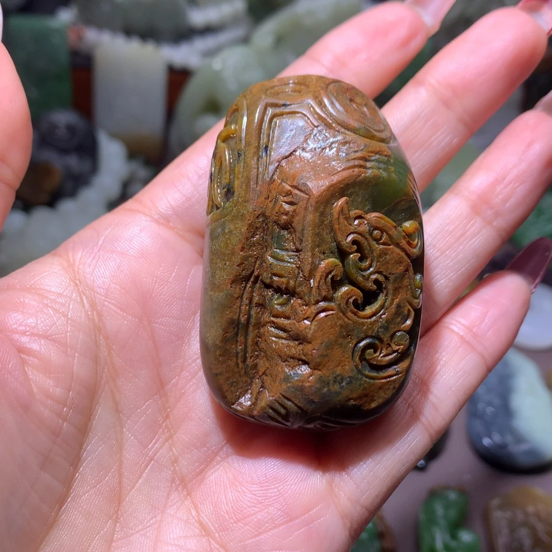 颈饰未镶嵌和田玉大*亮