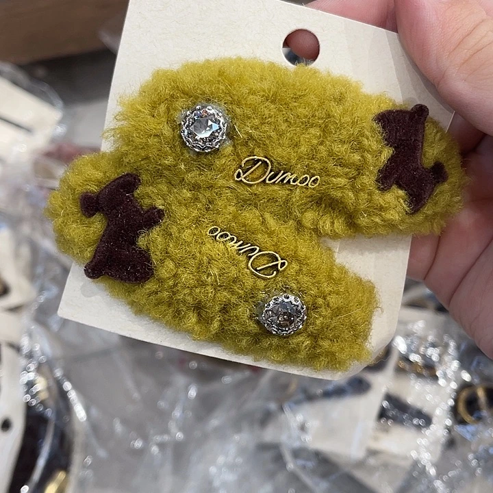 皮质铁合金拜拜夹