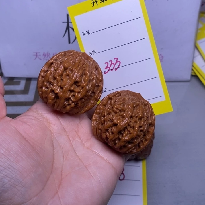 吊坠文玩核桃333/40虎头