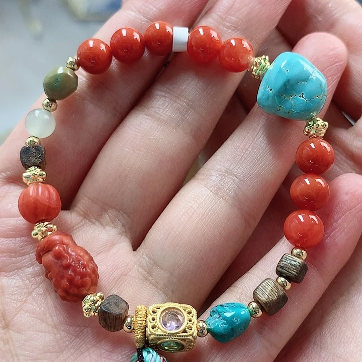 未镶嵌绿松石珠宝奇石