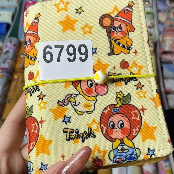 织绣M5活页带纸6799