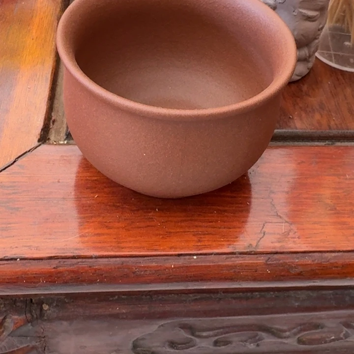 曹***姐紫砂茶壶紫泥主人杯180cc