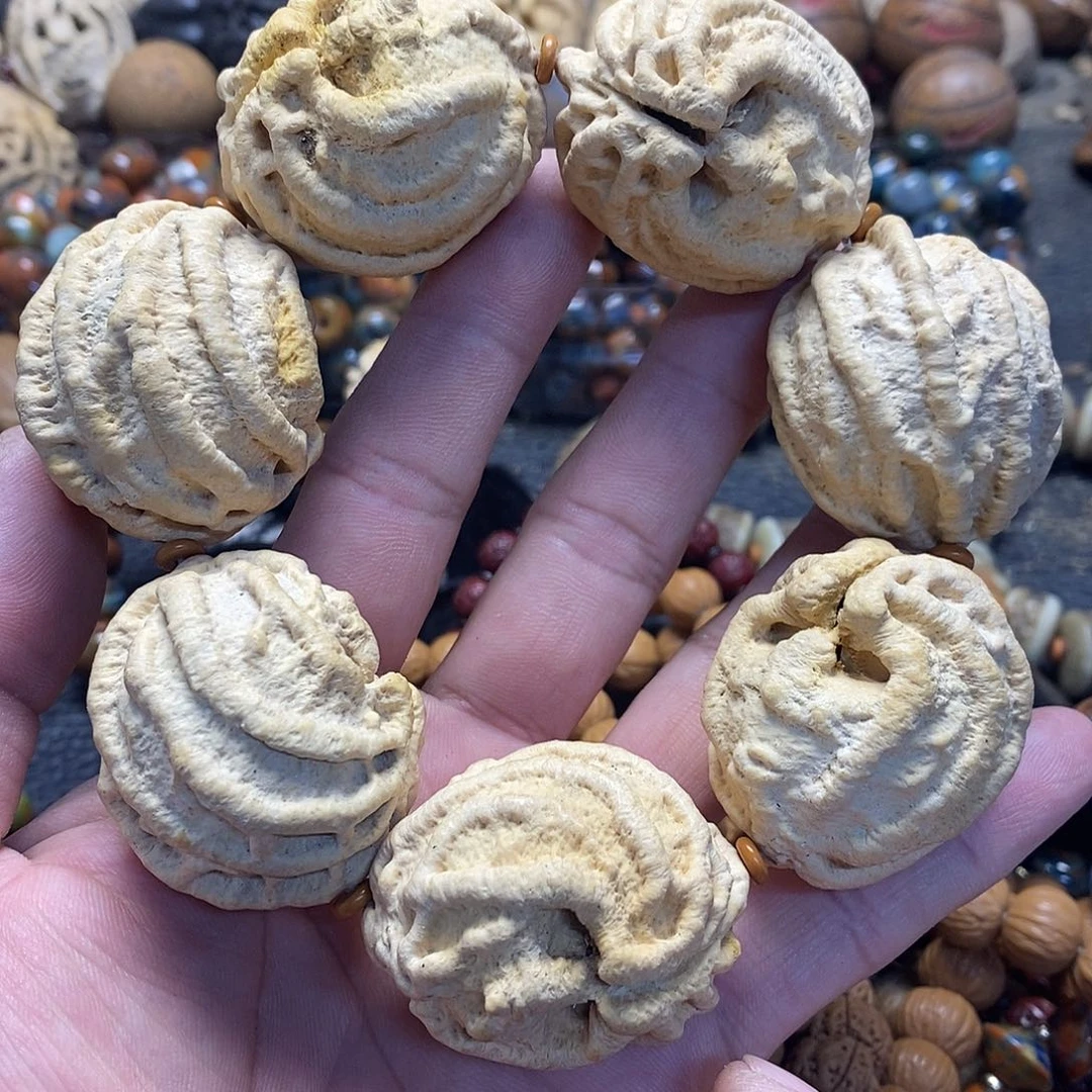吊坠橄榄核乾坤鬼脸手串