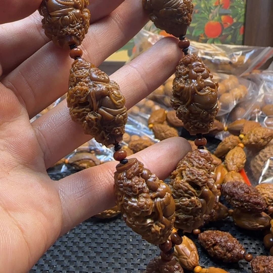 手串/手链橄榄核九龙弥勒