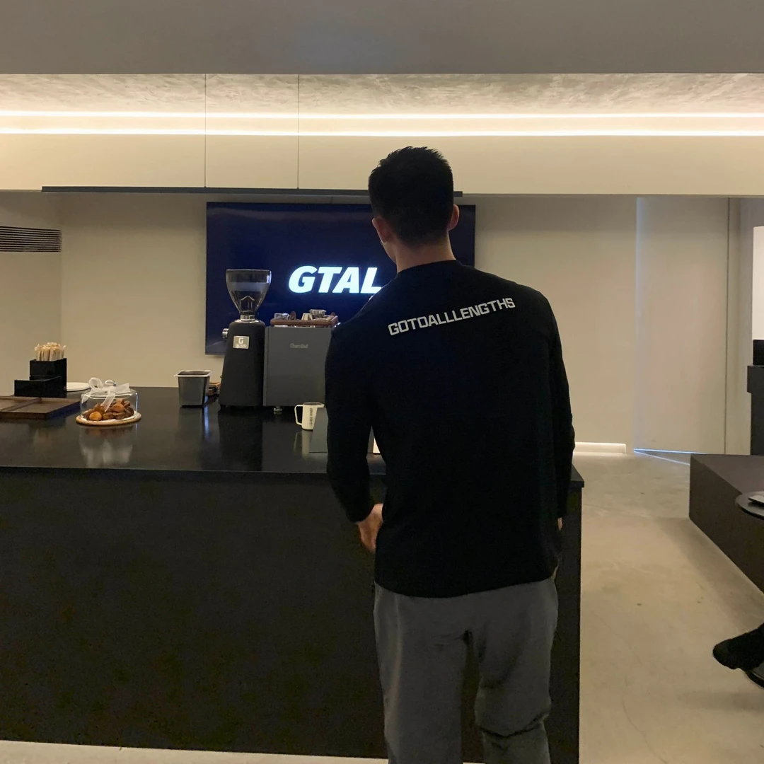 GTAL25ss单向导湿抗菌长袖凉感吸湿排汗显壮纯色速干运动T恤