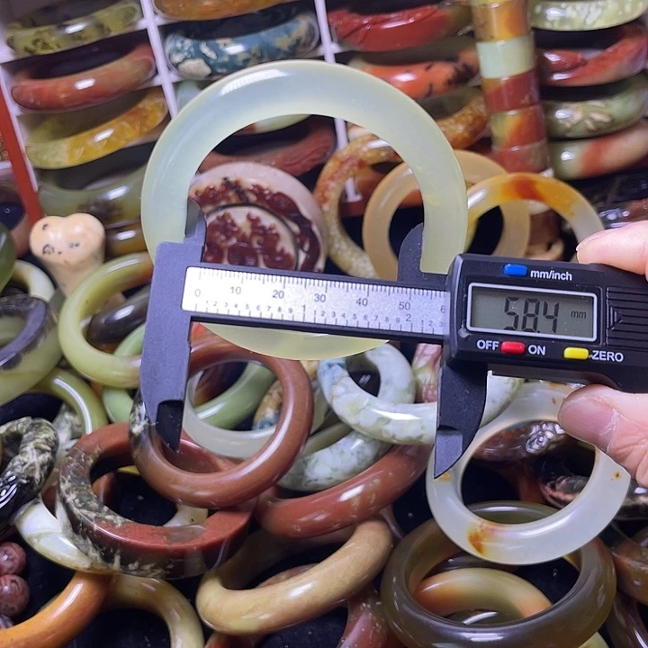 蛇纹石玉合金手镯