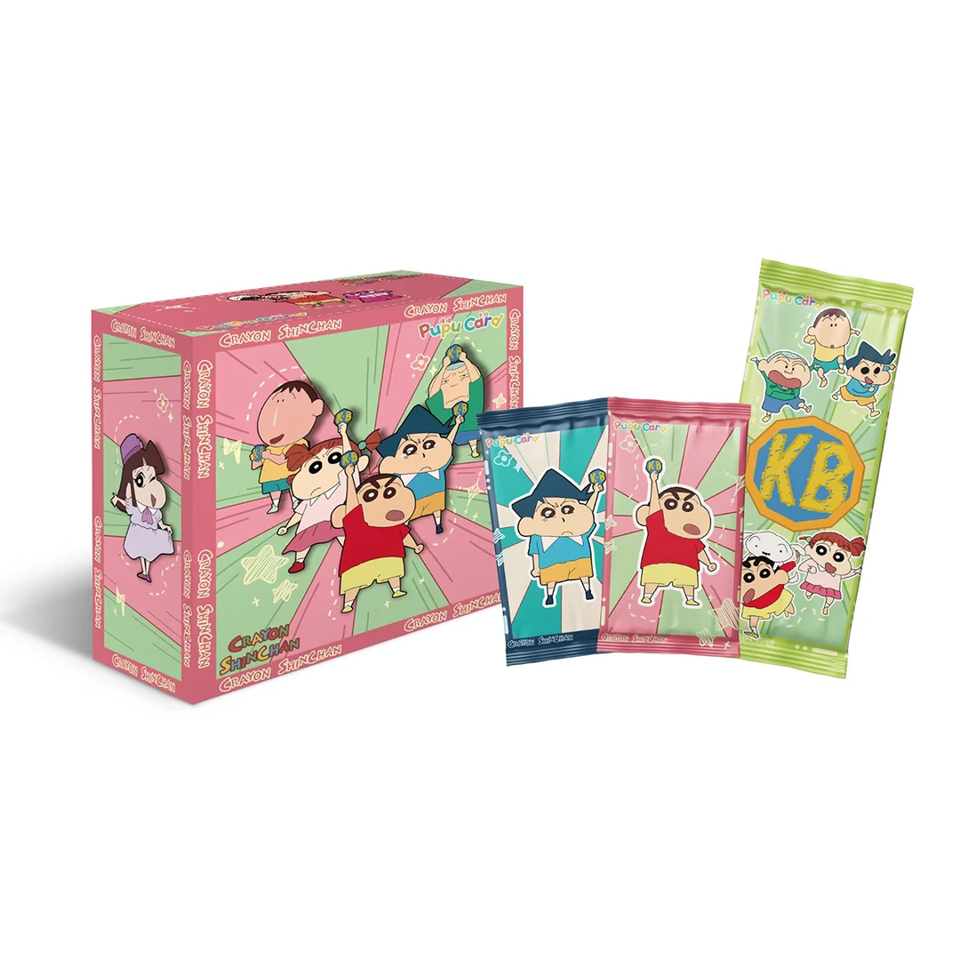 Y【宠粉】噗噗卡社-蜡笔小新第一弹-国产二创 收藏卡牌盲盒（代拆）