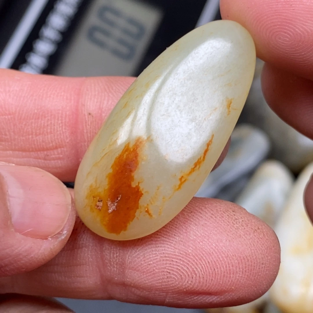 和田玉挂件银S925镀金镶嵌