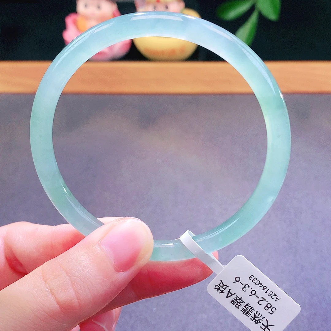 翡翠未镶嵌手镯天然翡翠