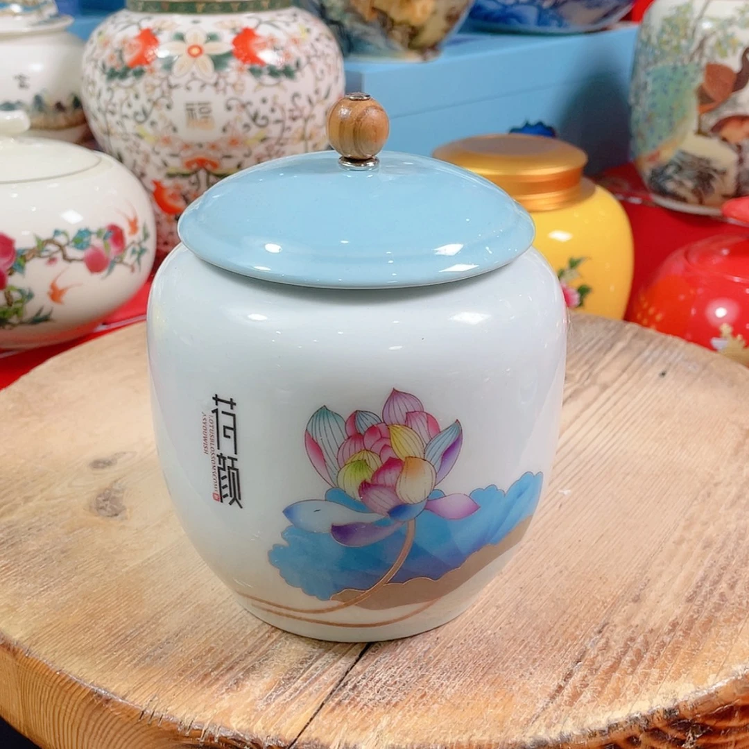 【闪购商品】罐陶瓷茶叶罐密封罐