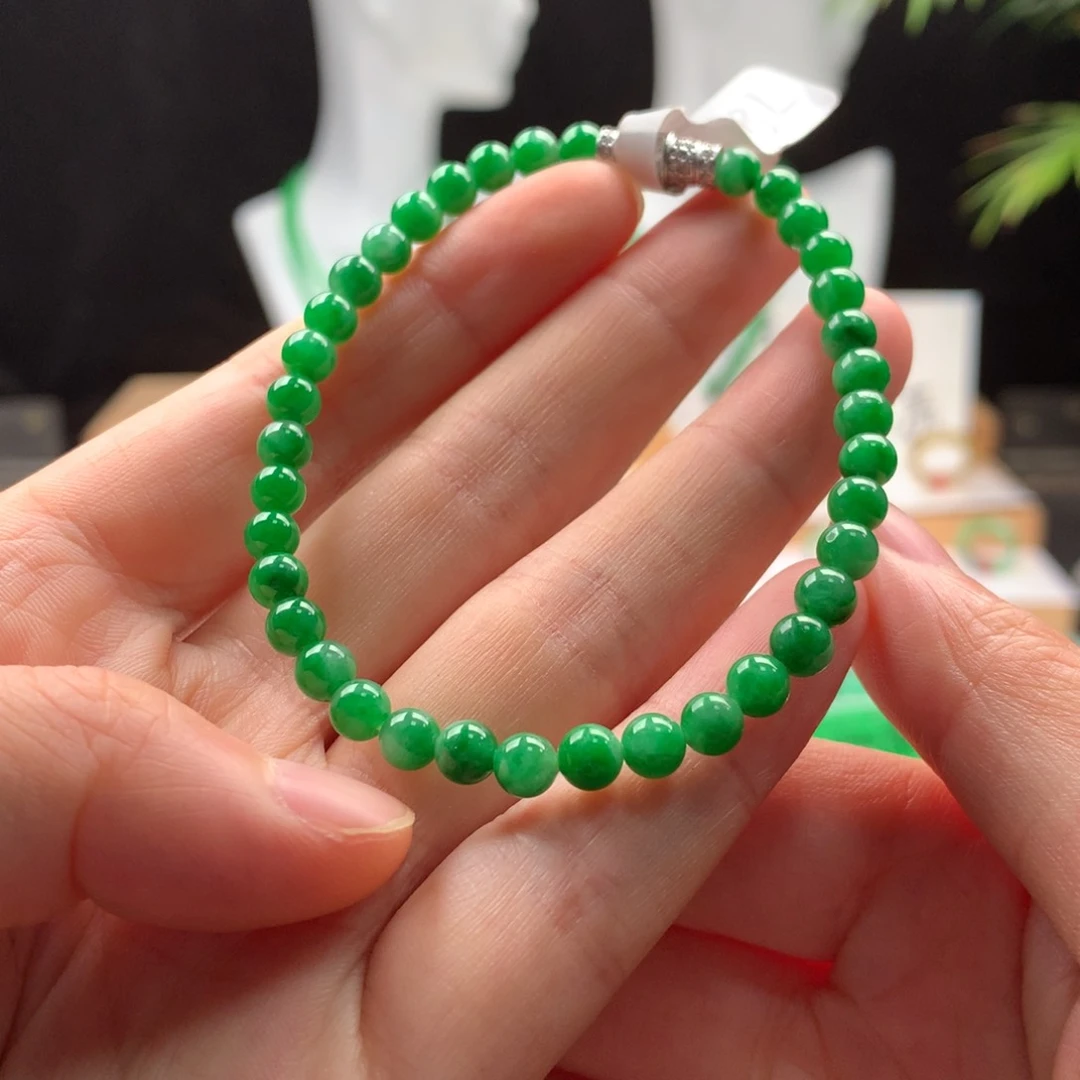 未镶嵌手链翡翠天然缅甸A货翡翠